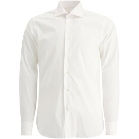 BORRIELLO ボリエッロ ホワイト White "Idro" shirt シャツ メンズ 春夏2023 1401/1 【関税・送料無料】【ラッピング無料】 vi