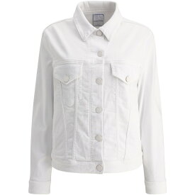 【本日0の付く日ポイント4倍!!】 JACOB COHEN ヤコブコーエン ホワイト White Denim trucker jacket ジャケット レディース 春夏2024 VH00102S3629A00 【関税・送料無料】【ラッピング無料】 vi