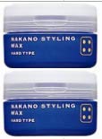 ナカノ 超大特価 スタイリング ワックス 4 90g 送料無料カード決済可能 ２個セット ハードタイプ