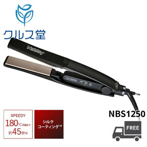Nobby �X�g���[�g�A�C���� �y NBS1250 �z| TESCOM �e�X�R�� �w�A�A�C���� �X�g���[�g �A�C���� �R�e �X�g���[�g �V���N �v���[�g �u���b�N �� �X���� �v���[�g �X�����w�b�h �X�^�C�����O �k�ы��� 