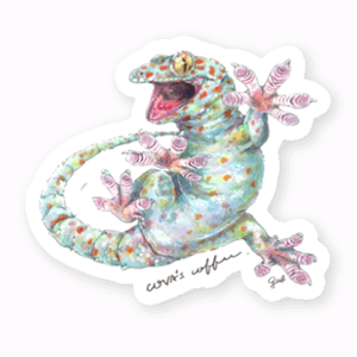 楽天市場】ステッカー シール トカゲ カエル 爬虫類 車 スマホ