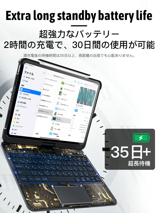楽天市場】【楽天1位・2025新商品】 iPad キーボード iPad マジック 