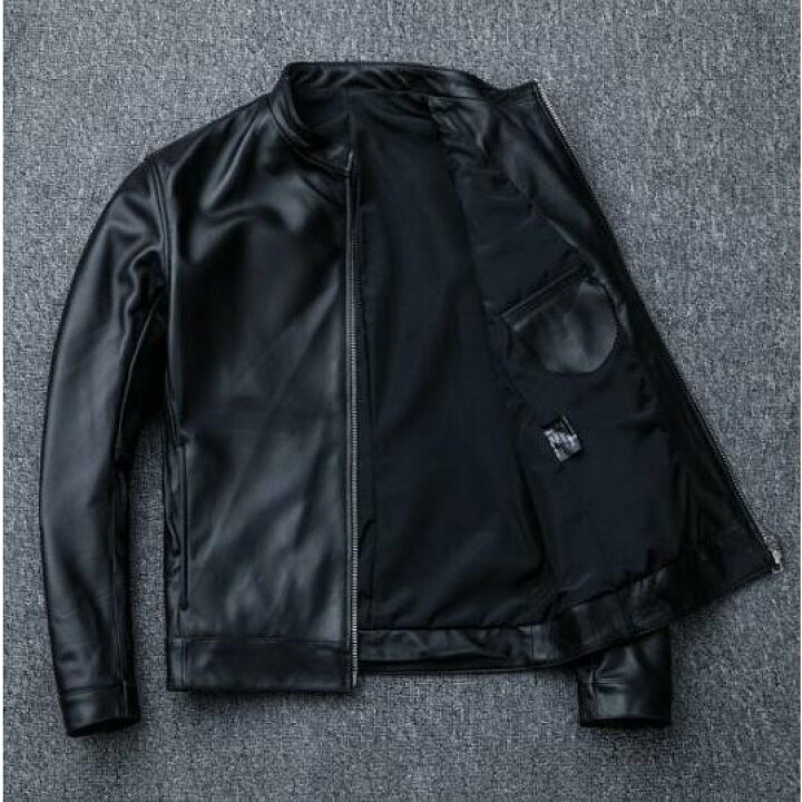 楽天市場】本革 高級ラム革 新品メンズレザージャケットライダース羊革  