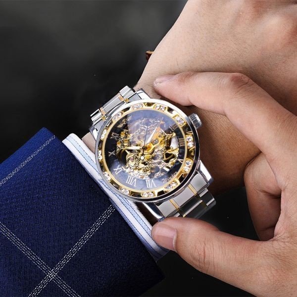 楽天市場】安心価格※海外トップブランド WINNER メンズ高級腕時計 機械