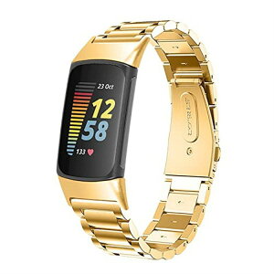 Fitbit Charge 6 �o���h �X�e�����X Fitbit Charge 5 ���� �o���h �ϏՌ� �h�� �ȒP���� �r�W�l�X�� ������ �����x���g �u���b�N �V���o�[ �S�[���h ���[�Y�S�[���h ���[�Y�s���N