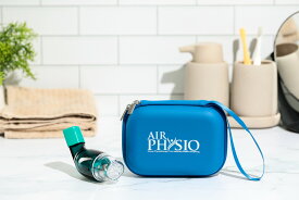 AirPhysio 保護ストレージケース バッグホルダーアクセサリー スポーツ呼吸拡張トレーナー用 自然健康 呼吸器トレーニング機器 ハードシェルケースとソフトバッグ付き