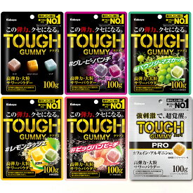 全種類セット カバヤ食品 タフグミ 100g