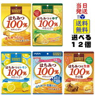 はちみつ100%のキャンデー 選べる12個セット　ハチミツ100%のキャンデー 扇雀飴本舗 味比べ