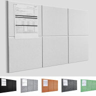 送料無料 壁に貼る コルクボードの新定番60×90cm 穴あけ不要、壁を傷めない！フェルトボード6枚セット …