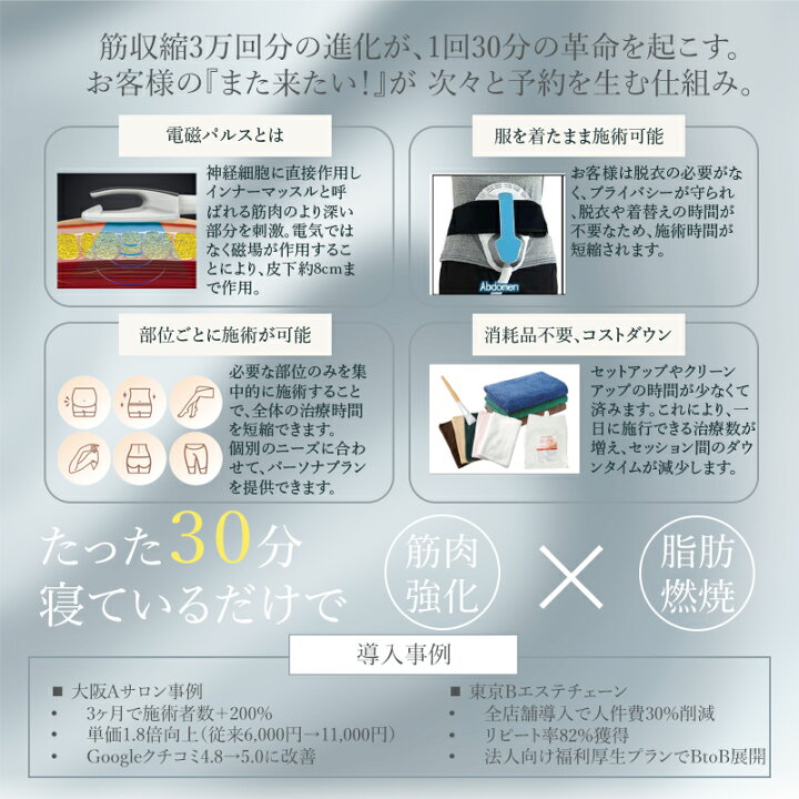 楽天市場】【送料無料】電磁パルステスラシェイプ[ハンドピース2本 