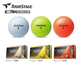 新品 2014年モデル TOURSTAGE ツアーステージ EXTRA DISTANCE 1ダース（12個入り） 日本正規品 ゴルフボール