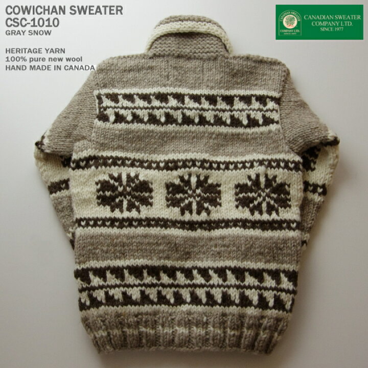 楽天市場】カウチンセーター（カウチンジャケット）｜Canadian Sweater 