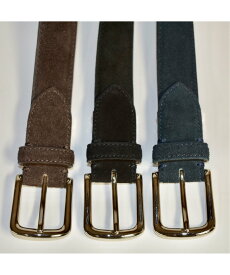 長沢ベルト工業 バックスキンベルト くつろぎリラックスレザーシリーズ KR004 伸びる本革ベルト