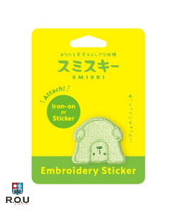 �yR.O.U�z�h���[���Y �X�~�X�L�[ �G���u���C�_���[�X�e�b�J�[ SMI66452 SMISKI Embroidery Sticker �}�^�m�]�L�X�L�[