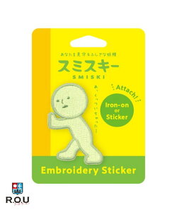 �yR.O.U�z�h���[���Y �X�~�X�L�[ �G���u���C�_���[�X�e�b�J�[ SMI66453 SMISKI Embroidery Sticker �I�X�X�L�[