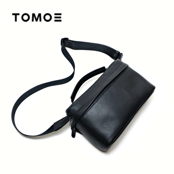 TOMOE トモエ 2WAY ミニショルダー 本革 ソフトレザー 肩掛け 手提げ  BLACK 黒 軽い ショルダーバッグ ミニ バッグ ブラック 牛革 カジュアル レザーバッグ NEUTRAL_SCR1