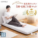 ≪楽天1位≫ ごろ寝マット 折りたたみ 大人 カバー 抗菌防臭 体圧分散 65×115cm 65×150cm 65×180cm ごろ寝布団 昼寝用マット 65 180 長座布団 ロングクッション グレー ベージュ ダークグレー COYOLI 15916