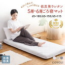 ≪楽天1位≫ ごろ寝マット 65×115cm 65×150cm 65×180cm カバー付き 折りたたみ 大人 ベビー 赤ちゃん カバー 抗菌防臭 体圧分散 お昼寝マット グレー ベージュ 15916 ごろ寝ならCOYOLI