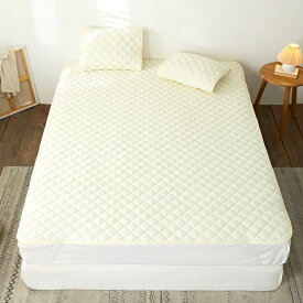 ほんのり冷感 敷きパッド シングル レーヨン 夏用 さらさら ひんやり ベッドパッド 敷きパット 206541