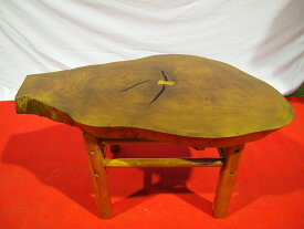 【送料無料】欅(ケヤキ)テーブル(中) No1