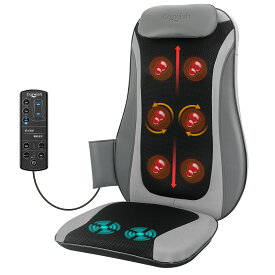 【10倍ポイント】【医療機器認証取得】マッサージシート シートマッサージャー マッサージ【1年保証】マッサージ器 マッサージ機 肩こり 指圧 揉み マッサージチェア 温熱ヒーター 3段階振動 肩 腰 背中 軽量 プレゼント 家庭用 職場用