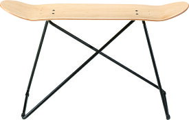 スケートボードスツール 椅子 テーブル 天然木 ポップ シンプル かっこいい かわいい 小さい スタイリッシュ SF-201