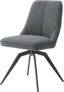 �`�F�A ��] �_�C�j���O�`�F�A �p�[�\�i���`�F�A �f�X�N�`�F�A �C�X �֎q �`�F�A�[ �w������ �I�Ȃ� �A�[�����X ���ʍ�49cm �z�n �t�@�u���b�N �N�b�V���� ���� �z���C�g �� ��]�� 360�x 360° 