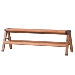 XebvChXc[ STEP WIDE STOOL ω׏d150kg W90×D28×H29 PC-404 J AEghA x`  y ROOM ESSENCE