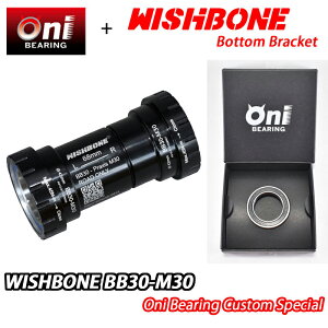 y10/30́u4{IvGg[Ń|CgUPzONIxAOXyVdlIWISHBONE BB30-M30 ONI BEARING CUSTOM BOTTOM BRACKET EBbV{[ {guPbg JX^