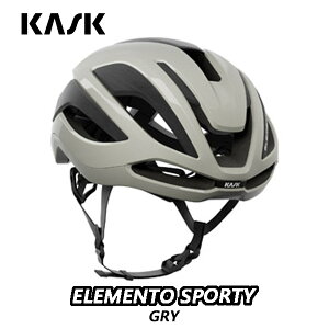 y12/6́u11{IvWGg[ōXɃ|CgUPzKASK ELEMENTO SPORTY JXN GgX|[eB GRY HELMET wbg
