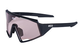 【4/25は「4倍！」エントリーでポイントUP】KOO SPECTRO BLACK PHOTOCHROMIC PINK SUNGLASSES クー スペクトロ ブラック フォトクロミック ピンク サングラス