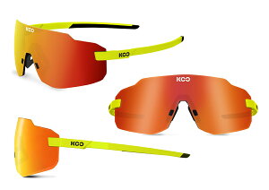 �y6/15�́u5�{�I�v�G���g���[�Ń|�C���gUP�zKOO SUPERNOVA YELLOW FLUO RED MIRROR SUNGLASSES �N�[ �X�[�p�[�m�o �C�G���[�t���[ ���b�h�~���[ �T���O���X