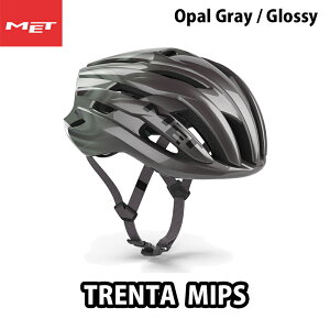 �y5/10�́u5�{�I�vW�G���g���[�ōX�Ƀ|�C���gUP�zMET TRENTA MIPS�i���b�g �g�����^ �~�b�v�X�j OPAL GRAY GLOSSY�i�I�p�[���O���C�@�O���b�V�[�j M/L �w�����b�g �yJCF���F�z�@���[�h�o�C�N