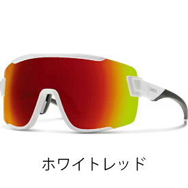 【5/25は「4倍！」エントリーでポイントUP】SMITH (スミス) WildCat Sunglasses ワイルドキャット サングラス ホワイトレッド