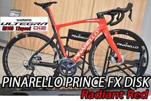 �y3/1�́u3�{�I�v�G���g���[�Ń|�C���gUP�zPINARELLO 2022 ROADBIKE PRINCE FX DISK Shimano Ultegra Di2 12s ������ B232 RADIANT RED �s�i���� ���[�h�o�C�N �v�����X �G�t�G�b�N�X �f�B�X�N �d�� �A���e�O�� ���f�B