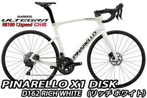 PINARELLO 2025 ROADBIKE X1 DISK Shimano Ultegra Di2 12s  D162 RICH WHITE si [hoCN Gtt@Cu fBXN d AeO b`zCgJ[ ViyΖʔ̔ziʔ̕sj