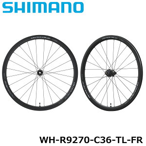 y11/10́u5{IvWGg[ōXɃ|CgUPzSHIMANO WH-R9270-C36-TL-F/R DURAACE WHEEL SET V}m fG[X 36mm `[uX J[{ zC[ OZbg