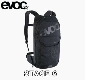 �y4/5�́u5�{�I�v�G���g���[�Ń|�C���gUP�zEVOC STAGE 6L BLACK �C�[�{�b�N �X�e�[�W6L 100216100 �o�C�N�p�b�N 2024STAGE 4250450730613