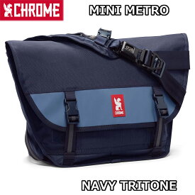 【6/1は「3倍！」エントリーでポイントUP】CHROME MINI METRO NAVY TRITONE クローム ミニメトロ ネイビートライトーン バック 鞄 MESSENGER BAG メッセンジャーバッグ