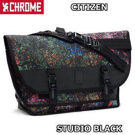 【6/1は「3倍！」エントリーでポイントUP】CHROME CITIZEN STUDIO BLACK クローム シチズン スタジオブラック MESSENGER BAG メッセンジャーバッグ