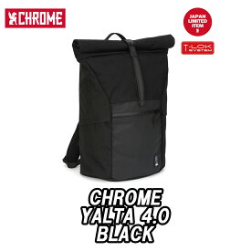 【5/25は「4倍！」エントリーでポイントUP】CHROME YALTA4.0 BLACK クローム ヤルタ4.0 ブラック バック 鞄 BAG 防水