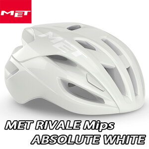 y9/25́u4{IvGg[Ń|CgUPzMET Rivale Mips ABSOLUTE WHITE EDITION Helmet bg @[ ~bvX Au\[g zCg GfBV wbg