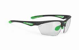 【1/25は「4倍！」エントリーでポイントUP】RUDYPROJECT STRATOFLY ルディプロジェクト ストラトフライ ライム カーボニウムフレーム インパクトX&reg;2 調光ブラックレンズ サングラス ロードバイク