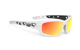 RUDYPROJECT AIRGRIP ルディプロジェクト エアグリップ ホワイトグロスフレーム マルチレーザーオレンジレンズ サングラス ロードバイク