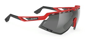 【1/15は「14倍！」トリプルエントリーで更にポイントUP】RUDYPROJECT DEFENDER ルディプロジェクト ディフェンダー ファイアレッドマットフレーム バンパーブラック スモークブラックレンズ サングラス ロードバイク