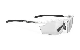 【7/18は「最大4倍！」エントリーでポイントUP】RUDYPROJECT RYDON ルディプロジェクト ライドン ホワイトカーボニウムフレーム インパクトX&reg;2 調光ブラックレンズ サングラス ロードバイク