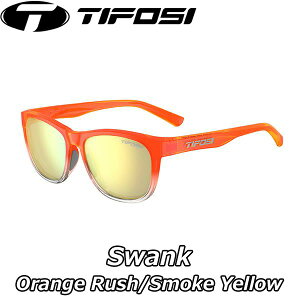 Tifosi Swank Orange Rush/Smoke Yellow �e�B�t�H�[�W �T���O���X �X�����N �I�����W���b�V��/�X���[�N�C�G���[