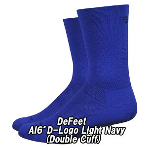 DeFeetifBtB[gjAI 6" D-Logo Light Navy (Double Cuff)\bNX C