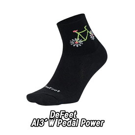 【5/30は「4倍！」エントリーでポイントUP】DeFeet（ディフィート）AI 3" W Pedal Power ソックス 靴下