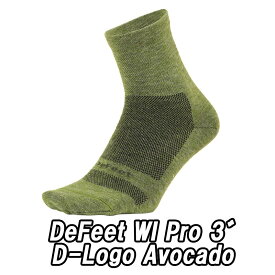 DeFeet（ディフィート）WI Pro 3" D-Logo Avocado ソックス 靴下